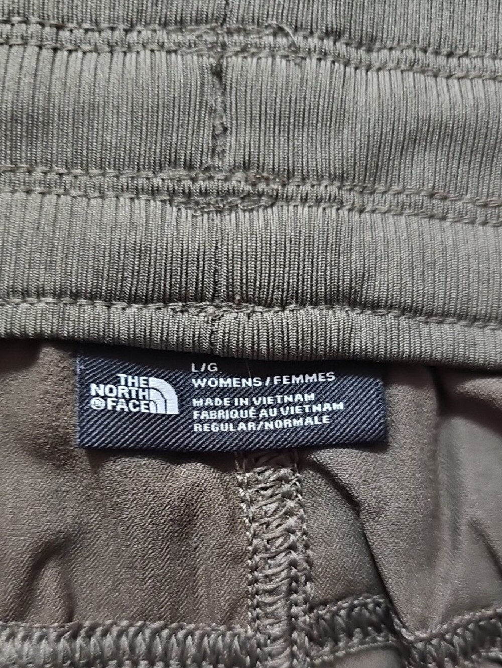The North Face Women's Aphrodite 2.0 Capri Pants Olive Green Size L - Picture 2 of 9